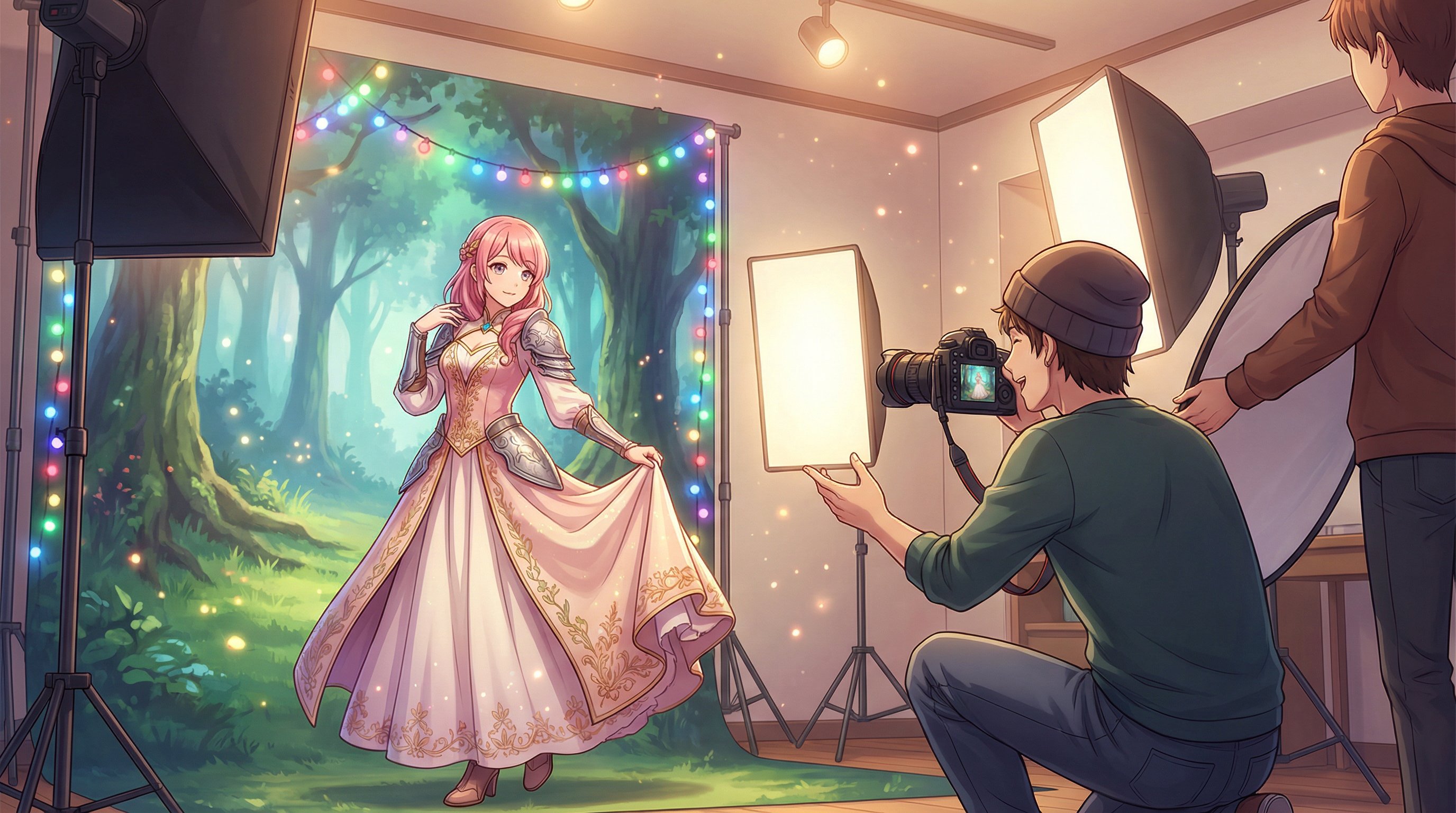 福利姬案例-Cosplay影像拍摄